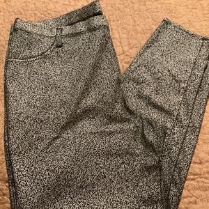 Faded Glory Silver and Black Pants